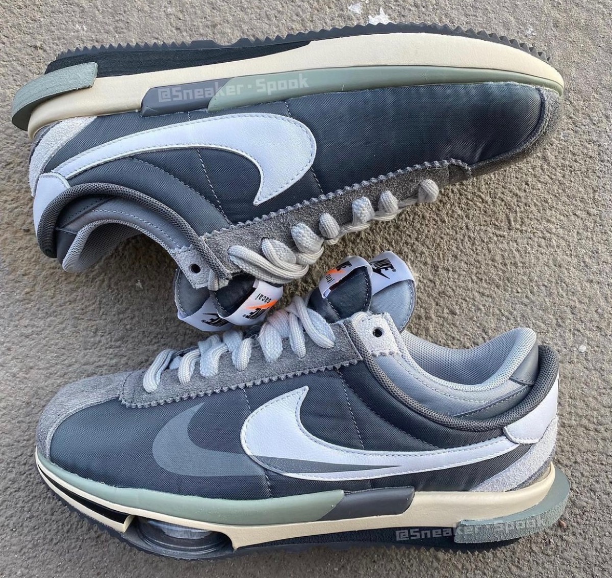 sacai × Nike Zoom Cortez ナイキ サカイ コルテッツスニーカー ...