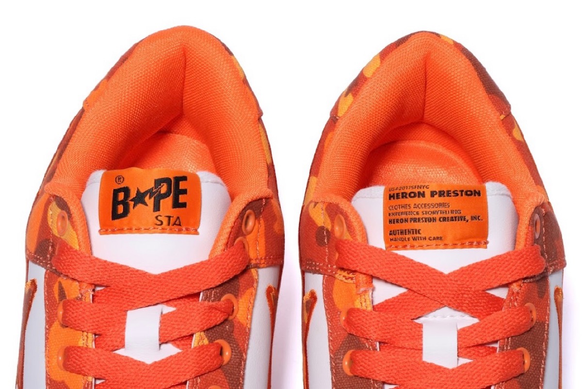HERON PRESTON × BAPE STA "Orange"