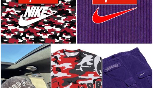 Supreme × Nike 2022SS Week14が国内5月28日に発売予定【全商品一覧 価格など】