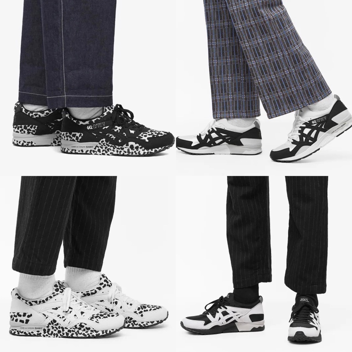 COMME des GARÇONS SHIRT × ASICS 2022年春夏コラボ『Gel-Lyte V』全4