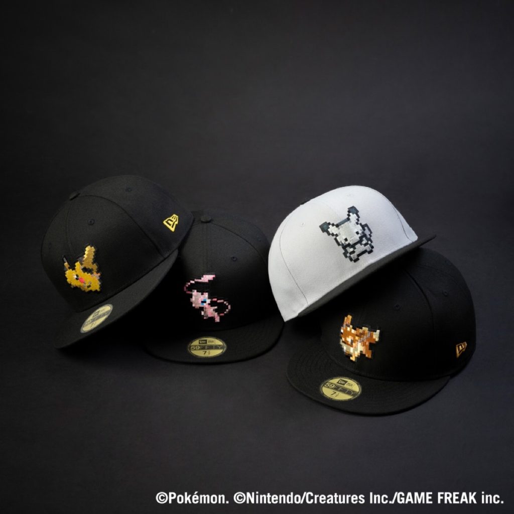 New Era Pokemon 初代ポケモンを8bit調で表現したコラボキャップが国内5月19日に発売予定 Up To Date