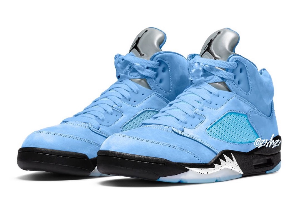 UNCカラーの新作 Nike Air Jordan 5 Retro SE “University Blue”が国内 ...