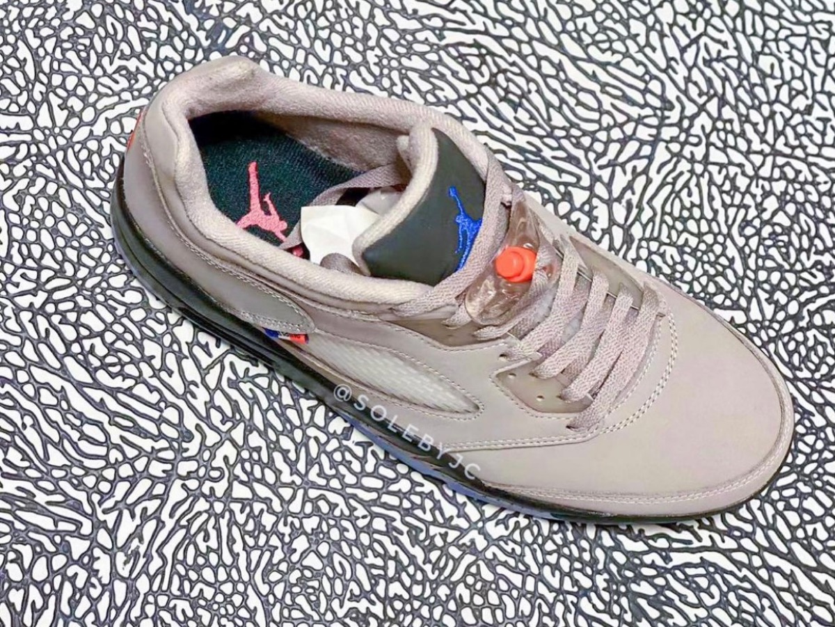 PSG × Nike Air Jordan 5 Low “Pumice”が国内7月19日/8月10日に発売