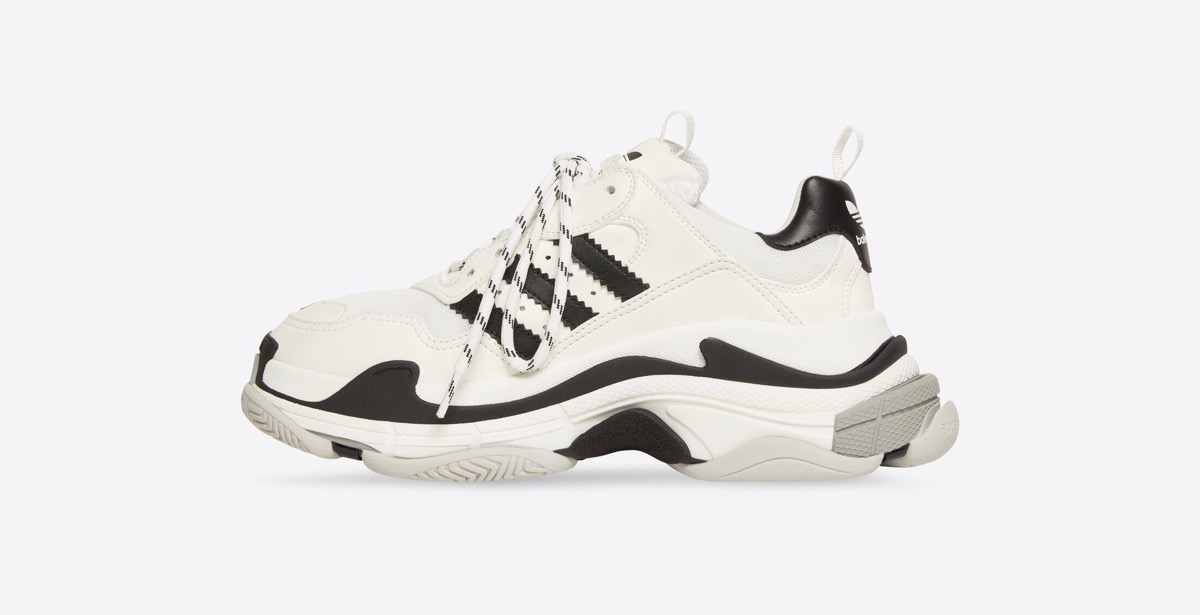 BALENCIAGA / ADIDAS TRIPLE S スニーカー 42-