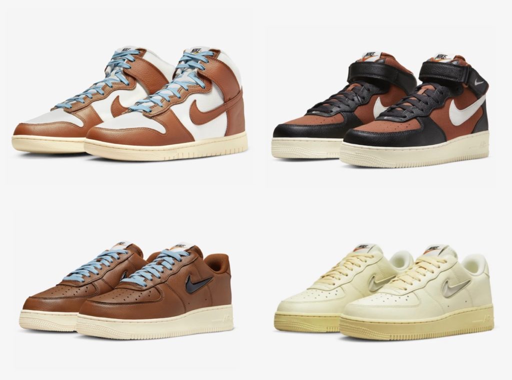 Nike Dunk High & Air Force 1 “Certified Fresh” Collectionが国内8月 