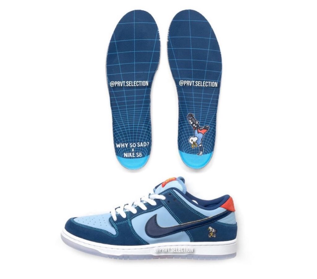 Why So Sad? × Nike SB Dunk Low Pro PRMが国内11月10日に発売予定 [DX5549-400] | UP