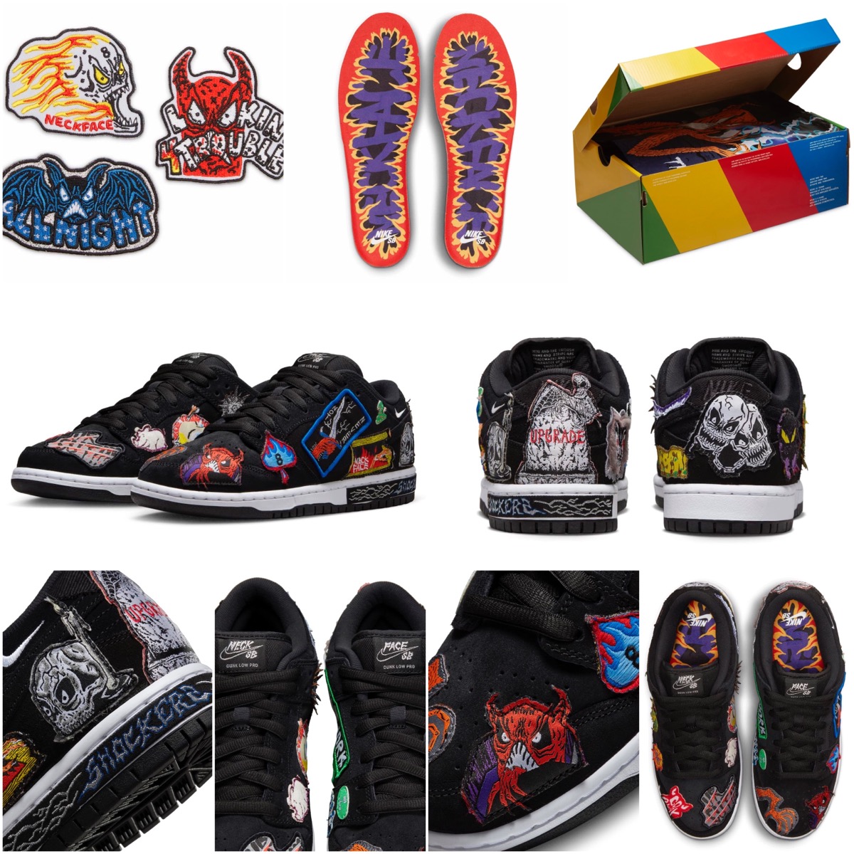 Neckface × Nike SB Dunk Low Pro QSが国内11月3日に発売予定 | UP TO DATE
