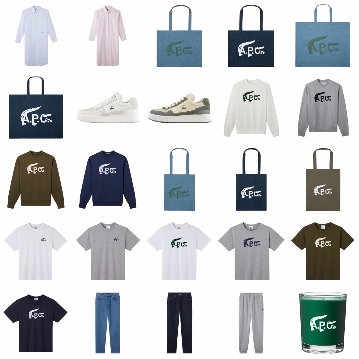 A.P.C. LACOSTE INTERACTION #が国内より発売予定   UP TO DATE