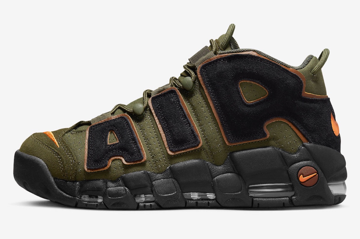 Nike Air More Uptempo '96 “Cargo Khaki/Alpha Orange”が7月20日より