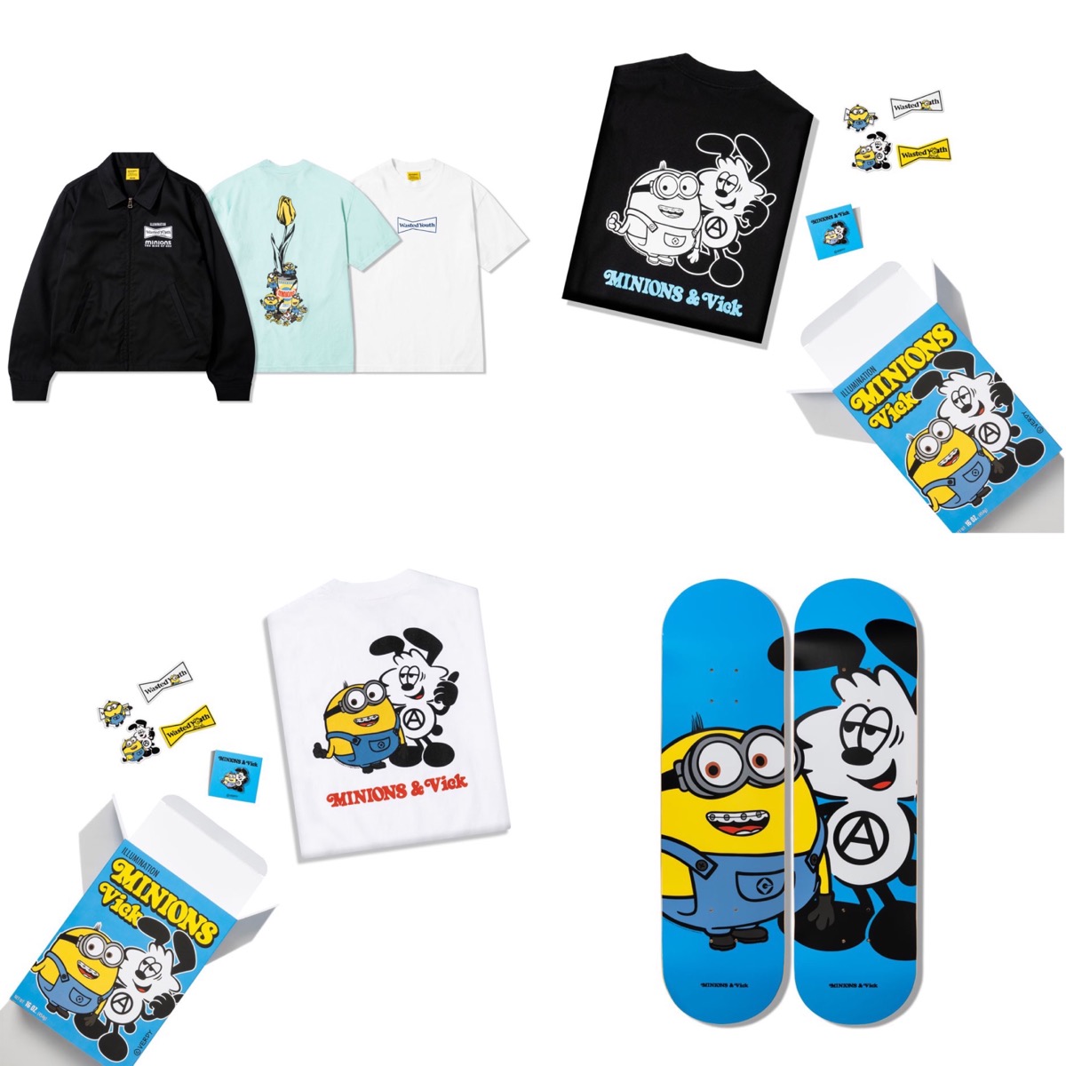 Verdy Minions Wasted Youth Skateboard - スケートボード