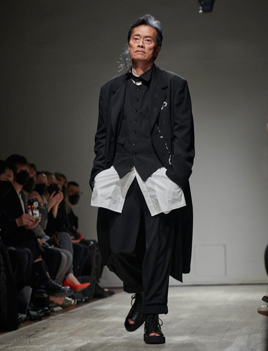 ヨウジヤマモトオム2020SS Look 6 ジャケット-