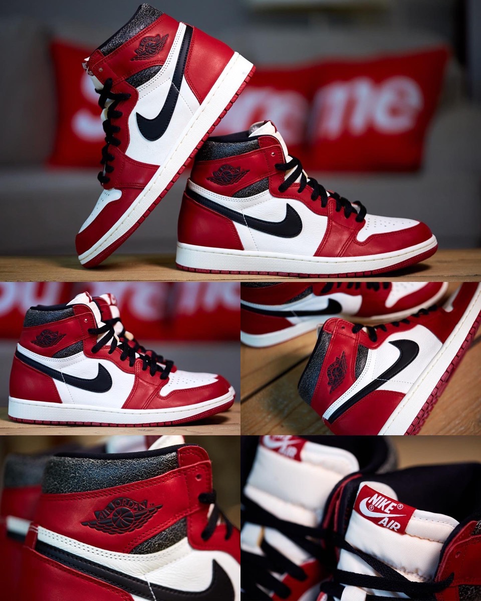 Chicagoをヴィンテージ風に仕上げたNike Air Jordan 1 High OG “Lost ...