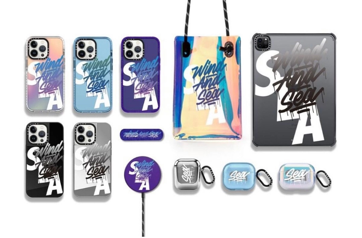 it's a living × WIND AND SEA × CASETiFY コラボコレクションが国内6 