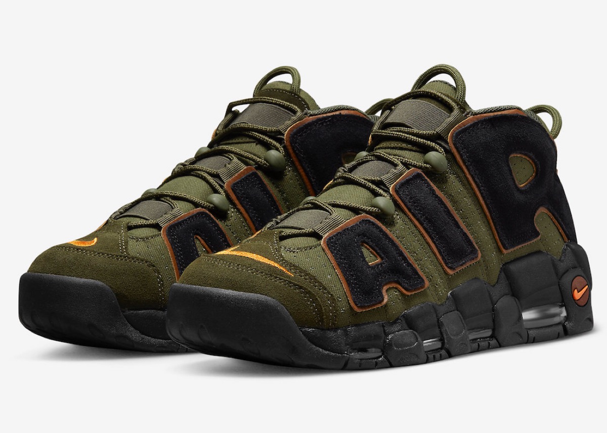 Nike Air More Uptempo '96 “Cargo Khaki/Alpha Orange”が7月20日より 