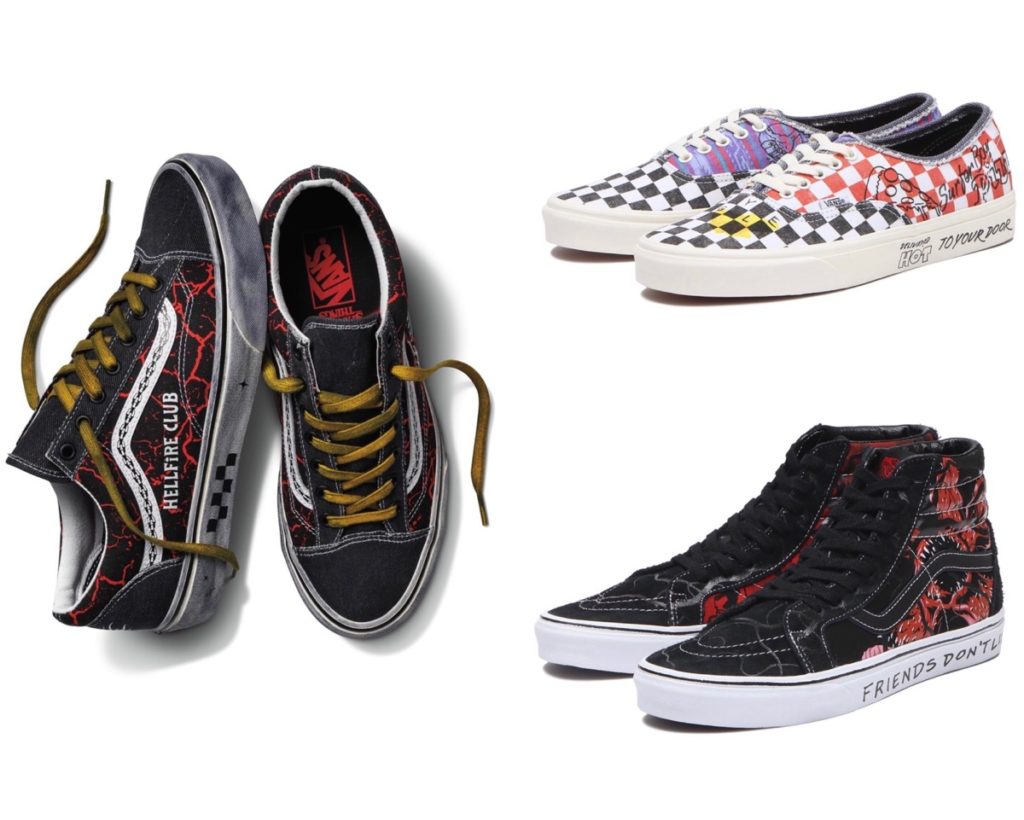 Stranger Things × Vans コラボコレクションが国内8月26日/9月2日