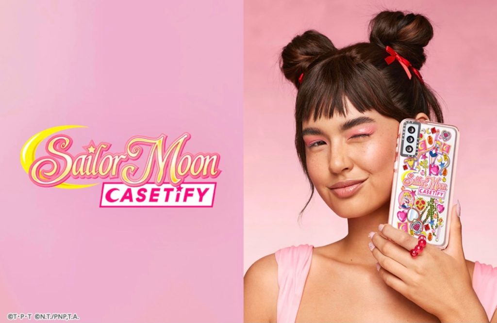 【新品未使用】Casetify セーラームーンコラボ　Hot Pink セーラームーン コラボ グッズ 新品未使用]Casetify