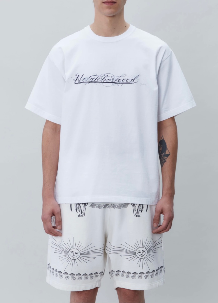 Tシャツ/カットソー(半袖/袖なし)NEIGHBORHOOD × Dr.WOO DW / C-TEE . SS