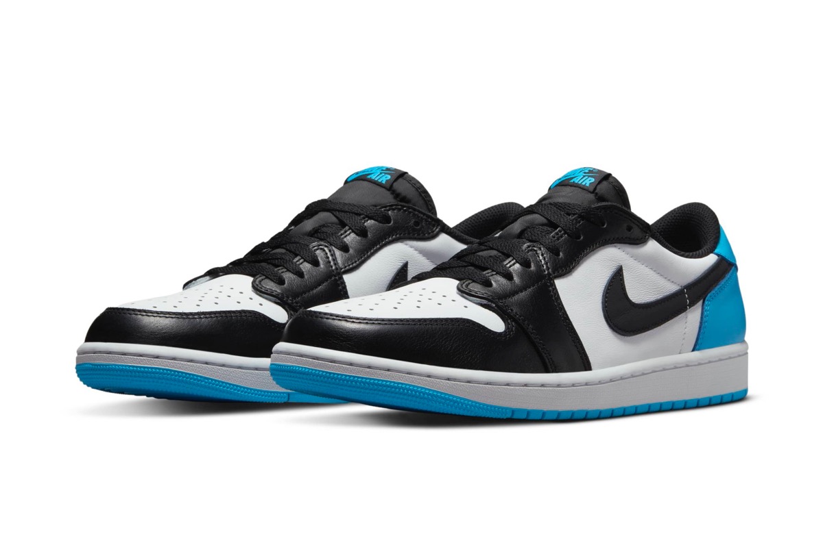 スニーカーNIKE AIR JORDAN 1 RETRO LOW OGダークパウダーブルー