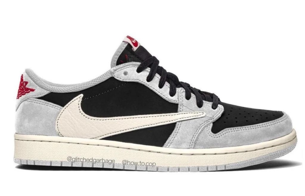 Travis Scott × Nike Air Jordan 1 Low OG SP “Grey/Black/Cream”が ...