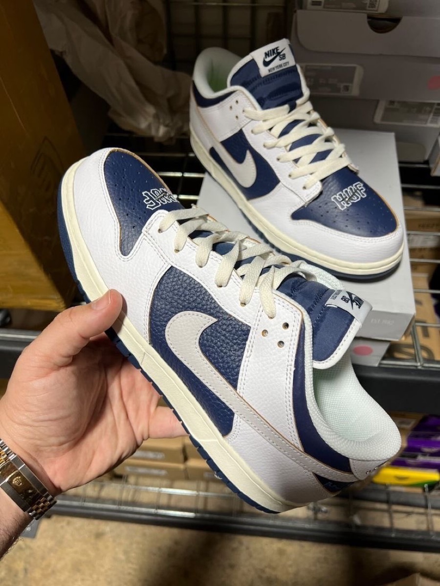 紫③ HUF×NIKE SB DUNK LOW ナイキ ハフ ダンク サンフランシスコ