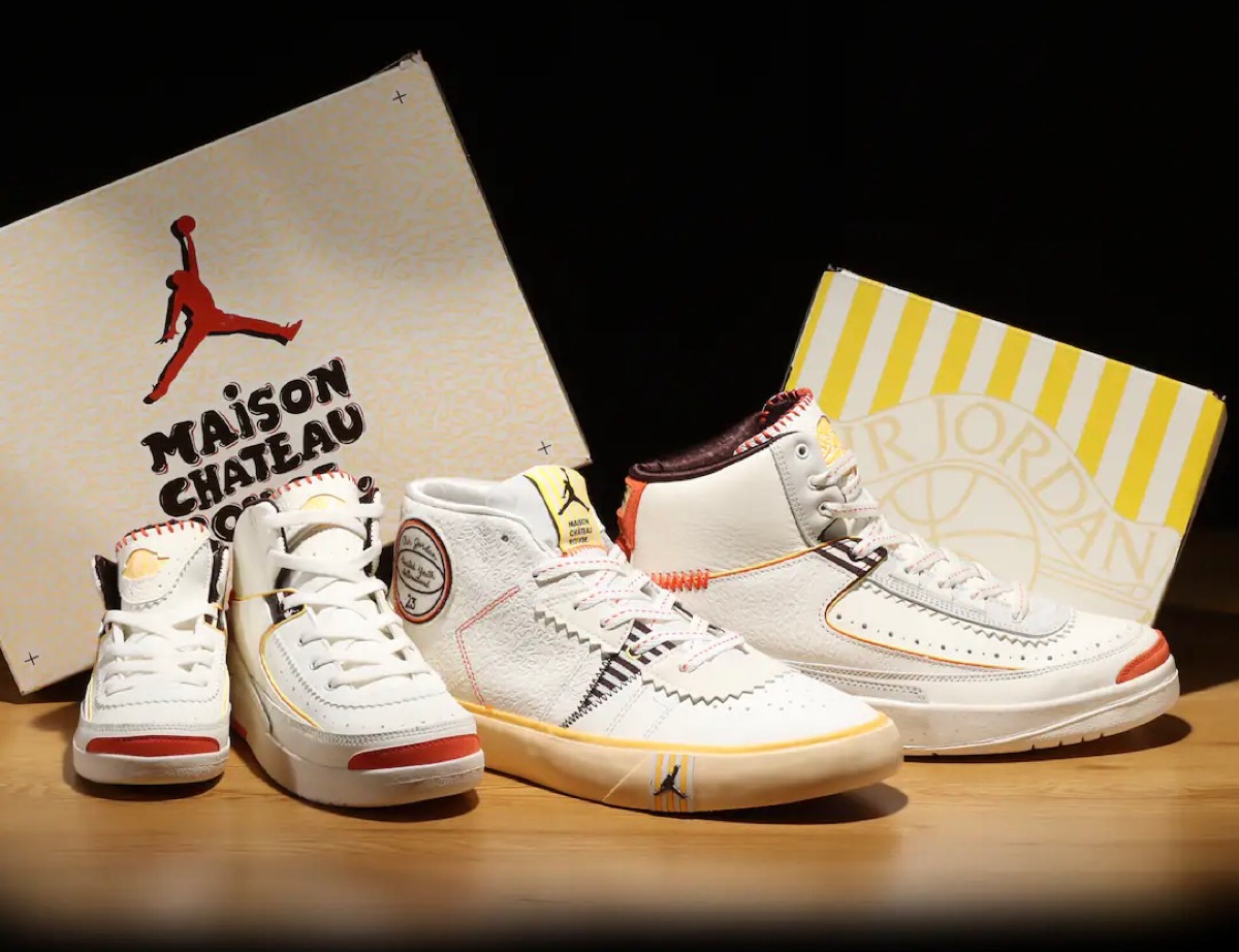 Nike × Maison Chateau Rouge Air Jordan 2 & Jordan Series Mid SPが 