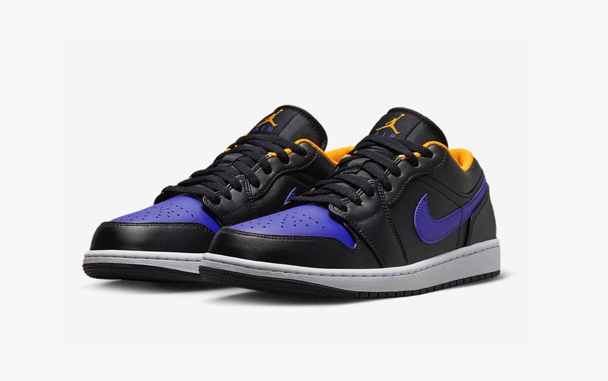 新品 NIKE AIR JORDAN 1 LOS ANGELES LAKERSメンズ