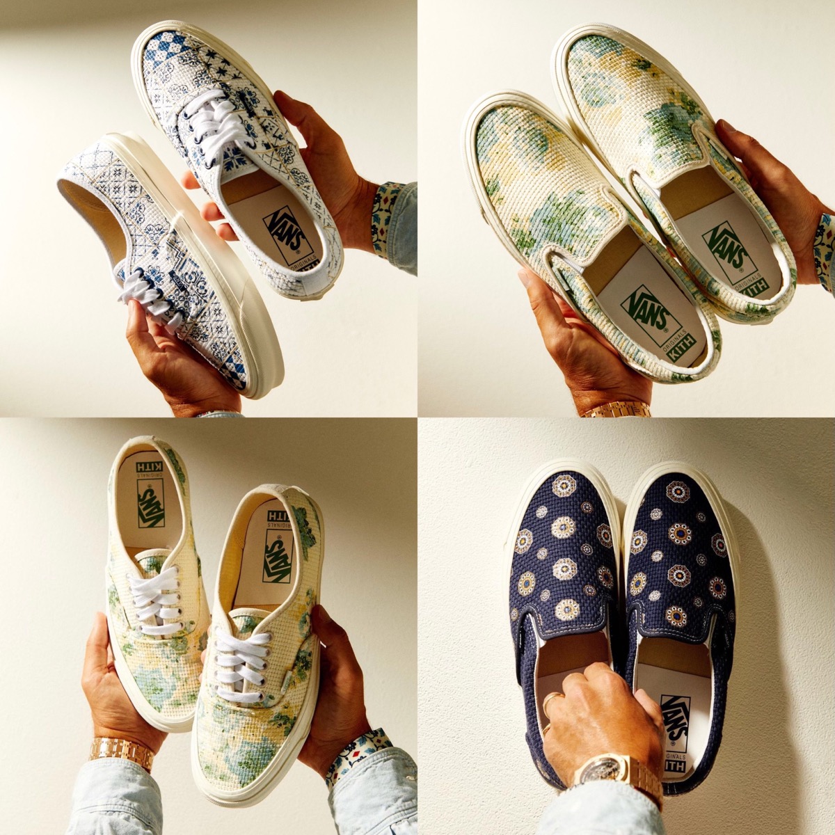 爆買い高品質KITH × VANS VAULT SLIP-ON 10COLORS US8.5 スニーカー