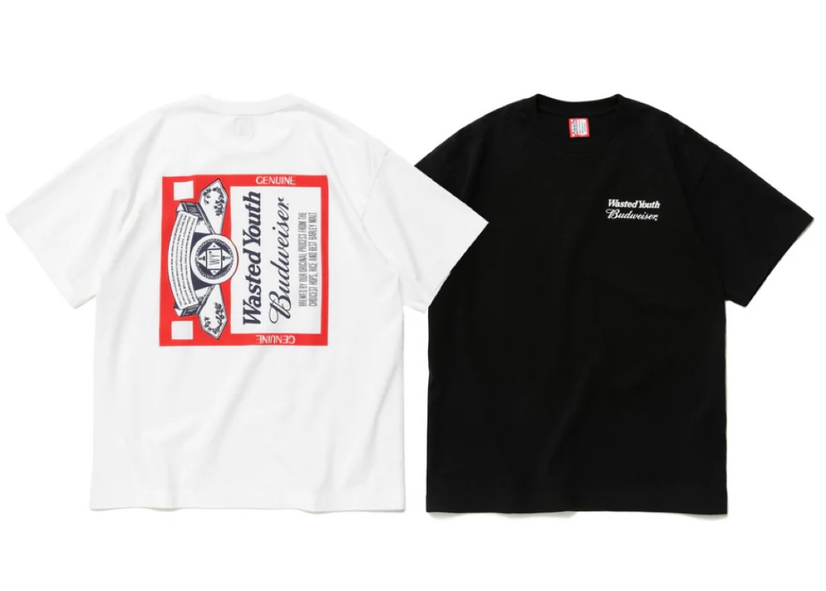 Wasted Youth × Budweiser コラボコレクションが国内7月9日に発売予定 ...