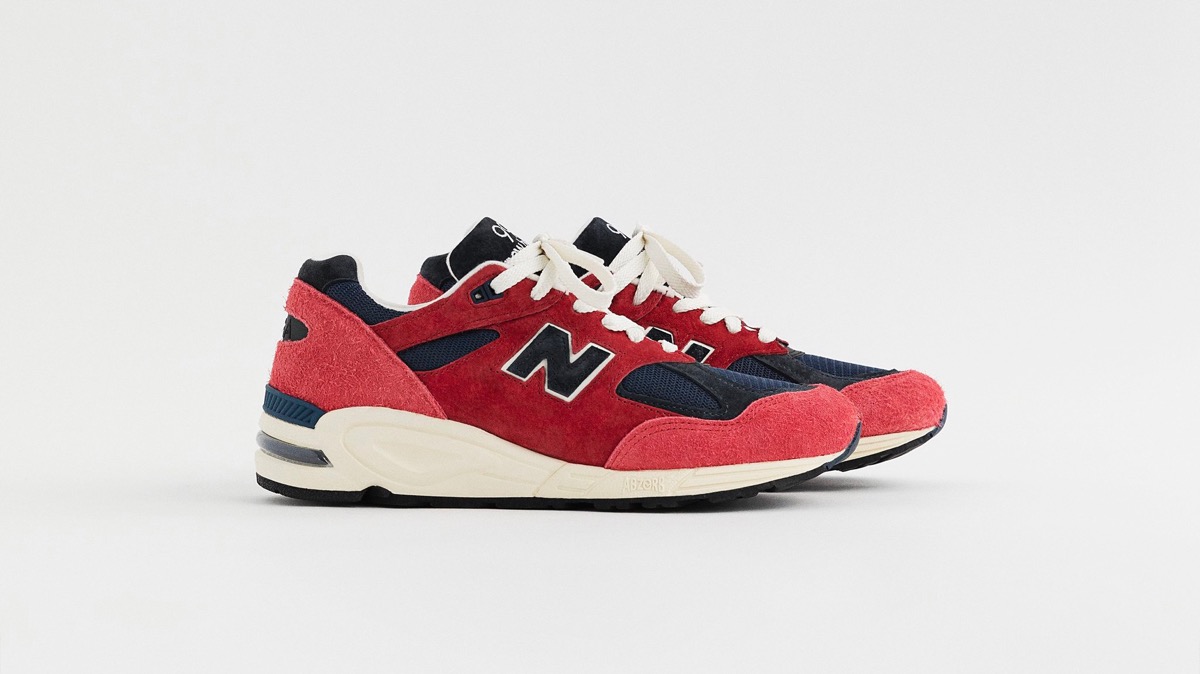 New Balance Made in U.S.A.〈990v2 “Red”〉by Teddy Santisが国内7月