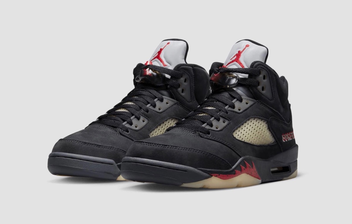 Nike Wmns Air Jordan 5 Retro GTX “Off Noir/Fire Red”が国内12月1日 ...