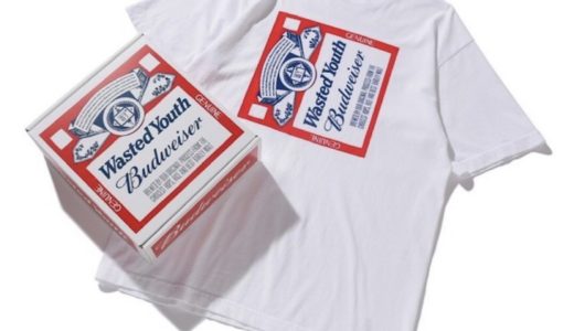 Wasted Youth × Budweiser 新作コラボアイテムが国内7月23日／7月24日より発売