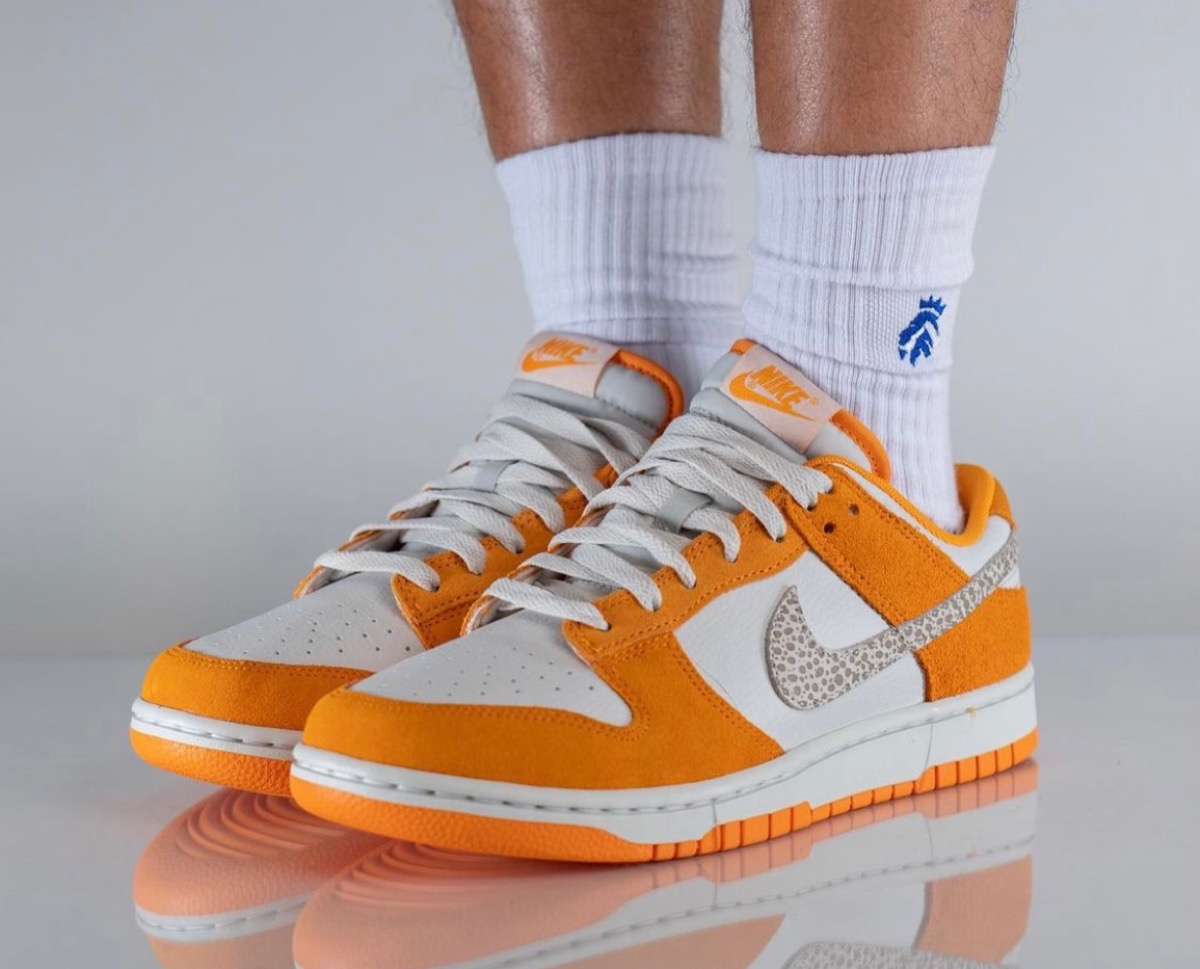 Nike Dunk Low AS “Safari Swoosh Kumquat”が国内11月12日に発売予定 