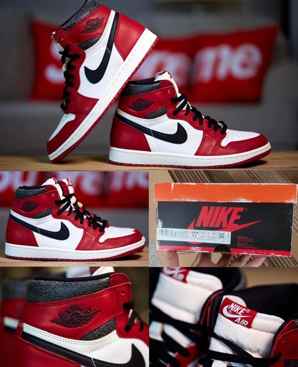 Chicagoをヴィンテージ風に仕上げたNike Air Jordan 1 High OG “Lost ...