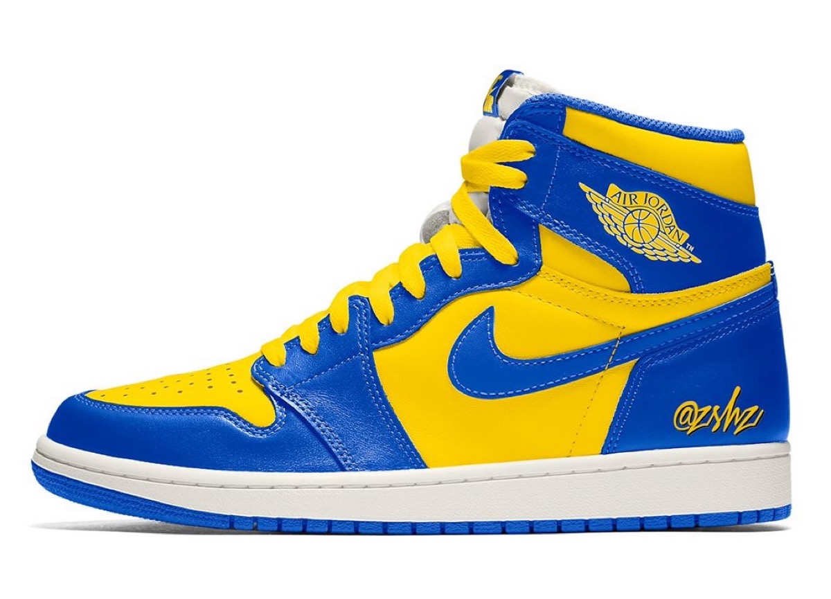 280cmWMNS AIR JORDAN1 High OG Reverse Laney