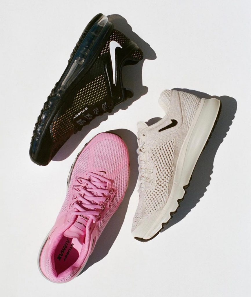 11センチ甲NIKE ナイキ ×STUSSY Air Max 2013 Pink DR2601-600 ×ステューシー エアマックス2013 ローカットスニーカー シューズ ピンク US9.5/27.5cm