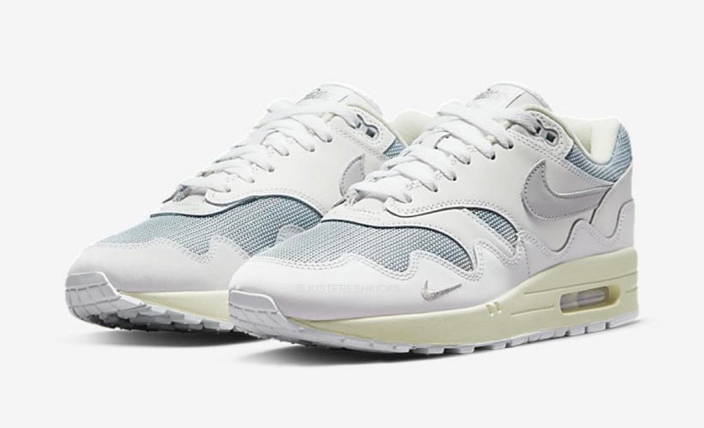 Patta × Nike Air Max 1 The Wave “White”が8月26日/8月30日より発売 