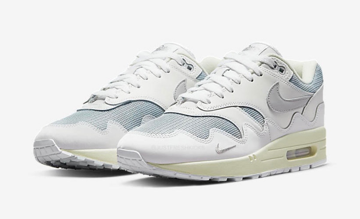Patta × Nike Air Max 1 The Wave “White”が8月26日/8月30日より 