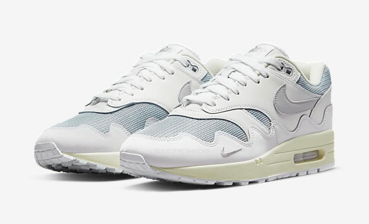 Patta × Nike Air Max 1 The Wave “White”が8月26日/8月30日より ...