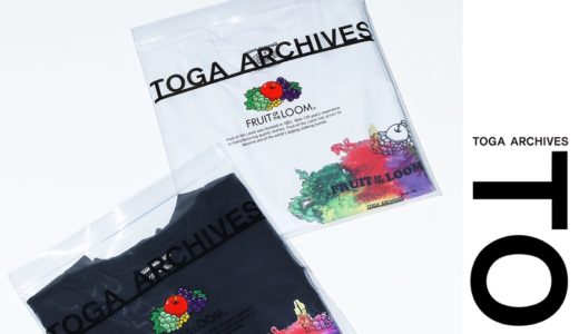 TOGA × FRUIT OF THE LOOM 初コラボアイテムが国内7月15日に発売
