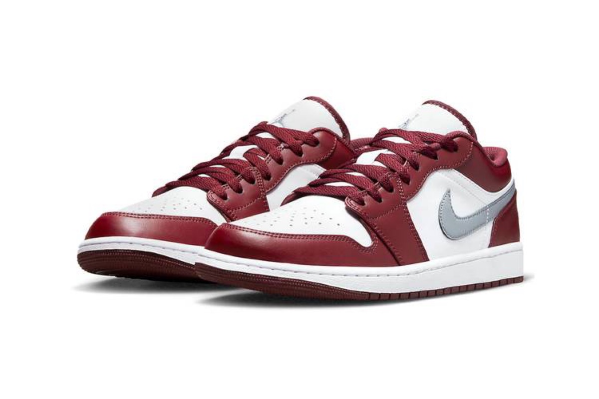 Nike Air Jordan 1 Low “Bordeaux”が国内11月18日に発売予定 ［553558 ...