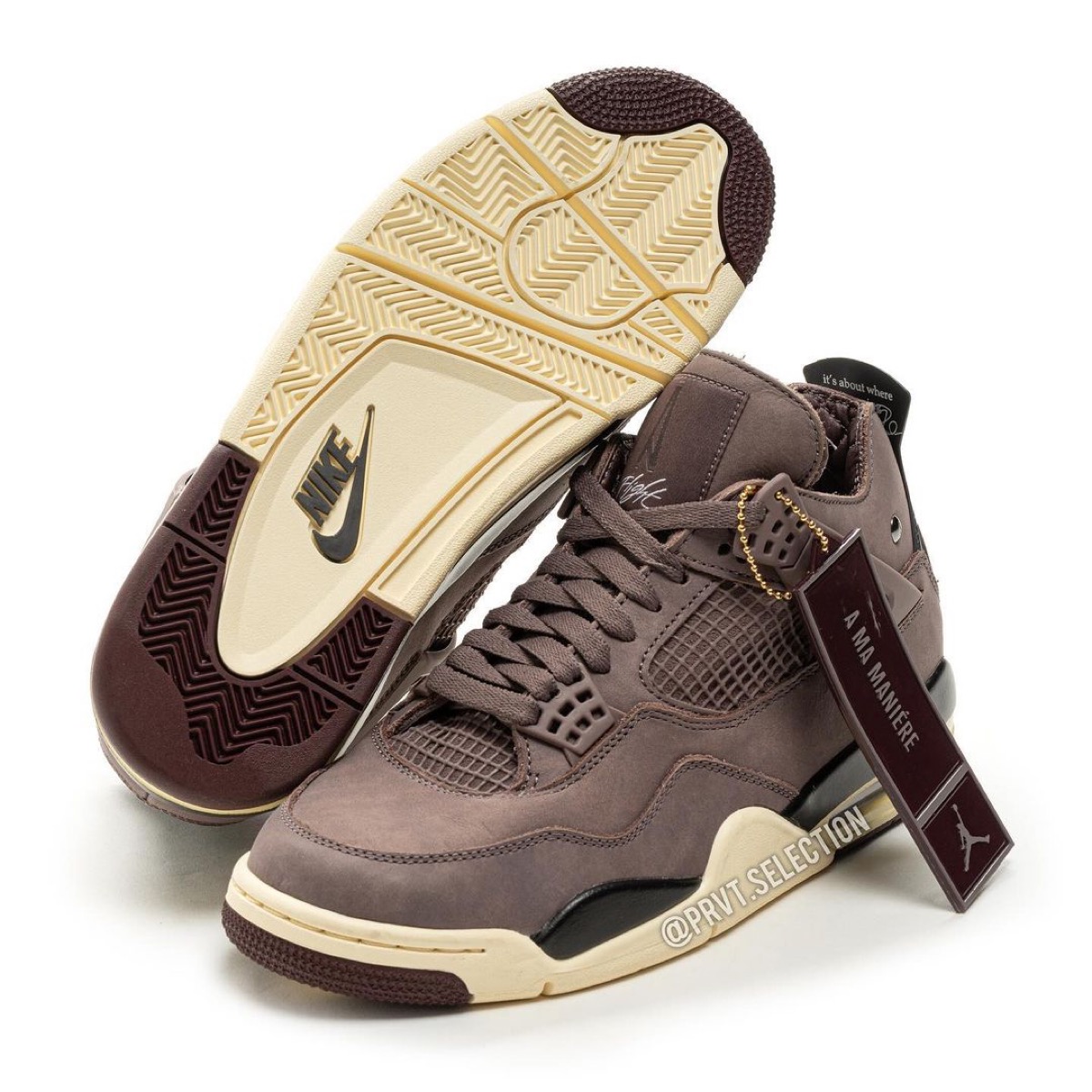 A Ma Maniére × Nike Air Jordan 4 Retro SP “Violet Ore”が国内12月13 ...