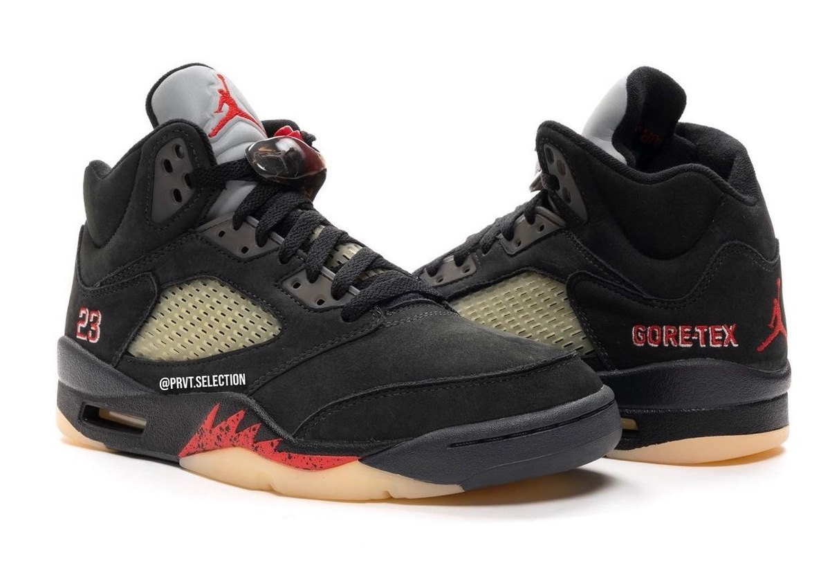 Nike Wmns Air Jordan 5 Retro GTX “Off Noir/Fire Red”が国内12月1日