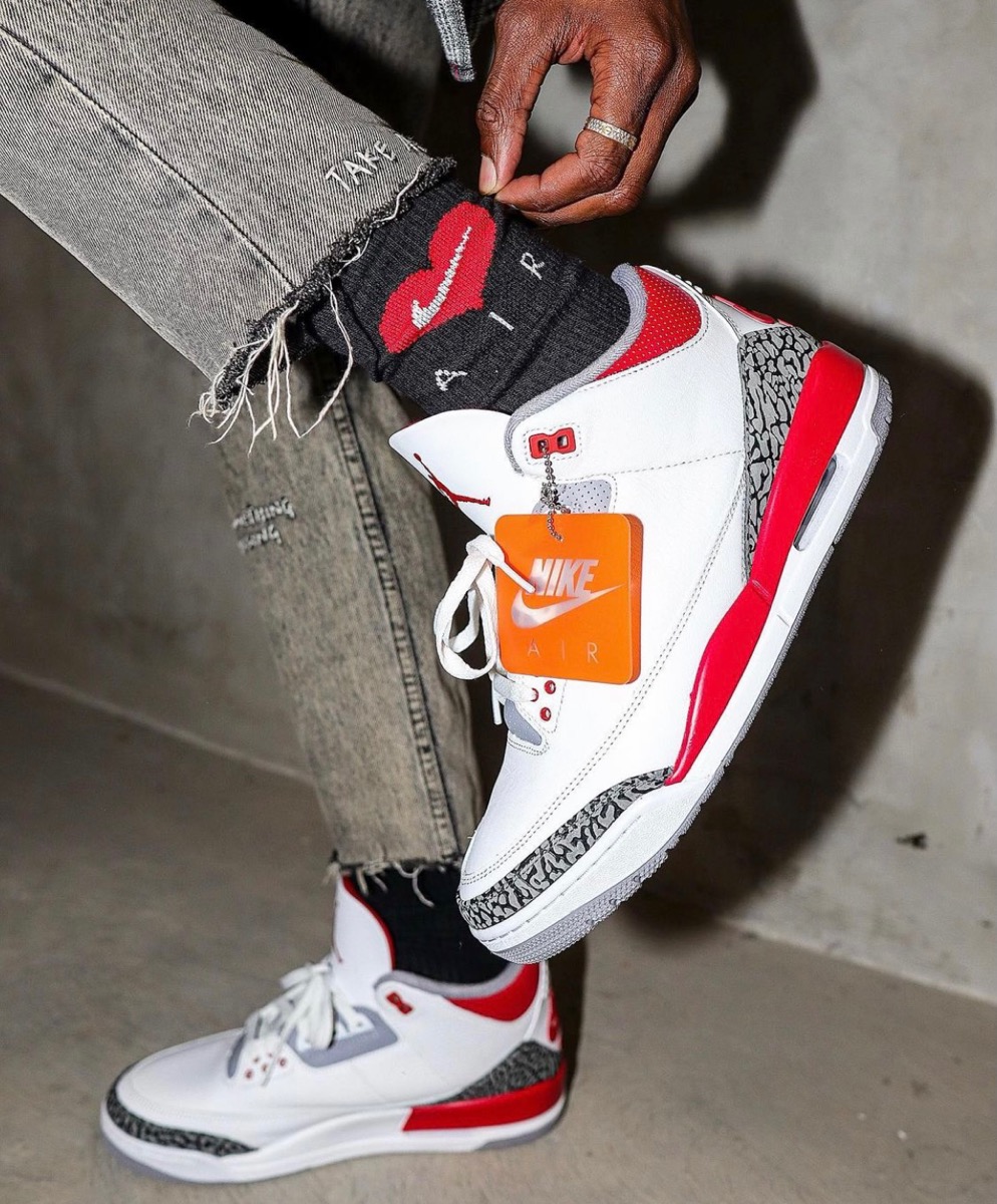 Nike】Air Jordan 3 Retro OG “Fire Red”が国内8月6日に復刻発売予定