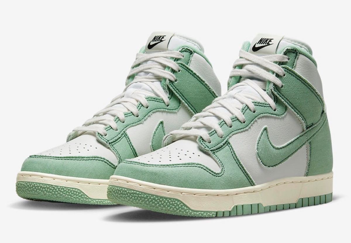 Nike Wmns Dunk High 1985 “Green Denim”が国内11月21日に発売予定 ...