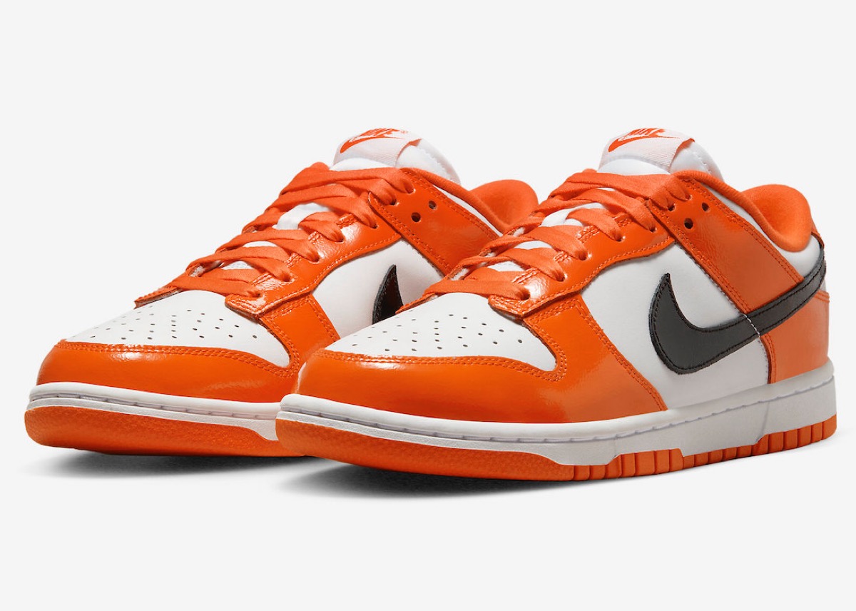 Nike Wmns Dunk Low ESS “Patent Orange”が国内9月1日に発売予定 | UP TO DATE