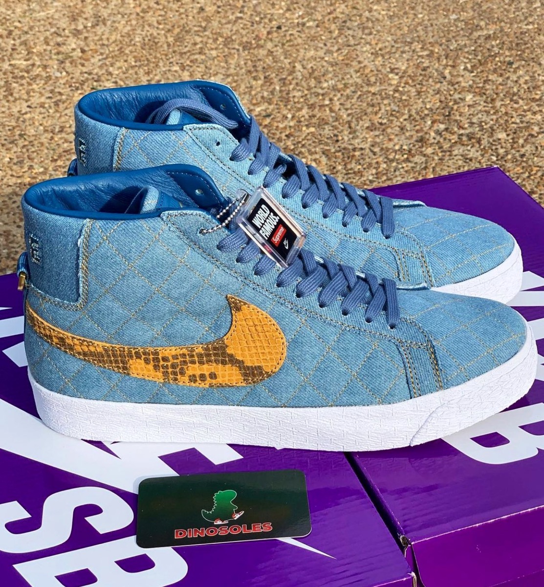 Supreme × Nike SB Zoom Blazer Mid QSが国内9月10日に発売予定 | UP ...