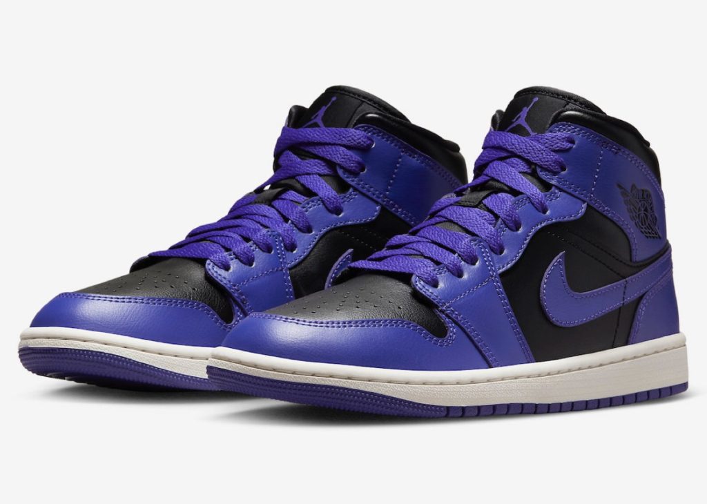 Nike Wmns Air Jordan 1 Mid “Purple/Black”が国内10月15日に発売予定 