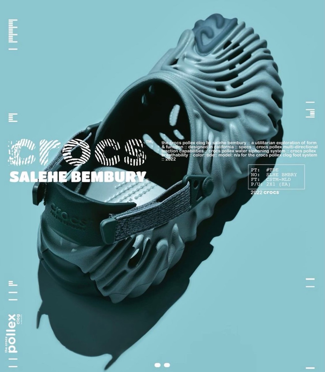 Salehe Bembury × Crocs "Sasquatch"