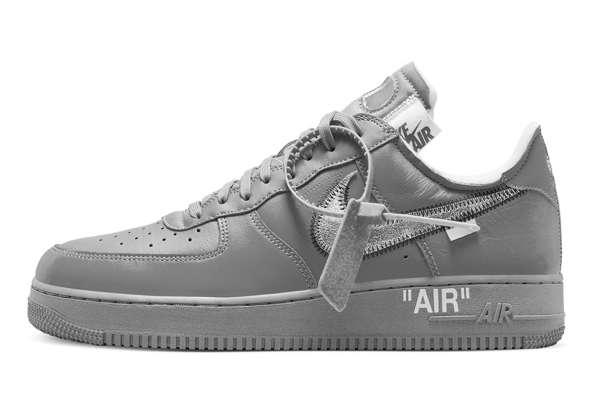 Off-White™ × Nike Air Force 1 Low “Ghost Grey”が2023年春に発売予定 