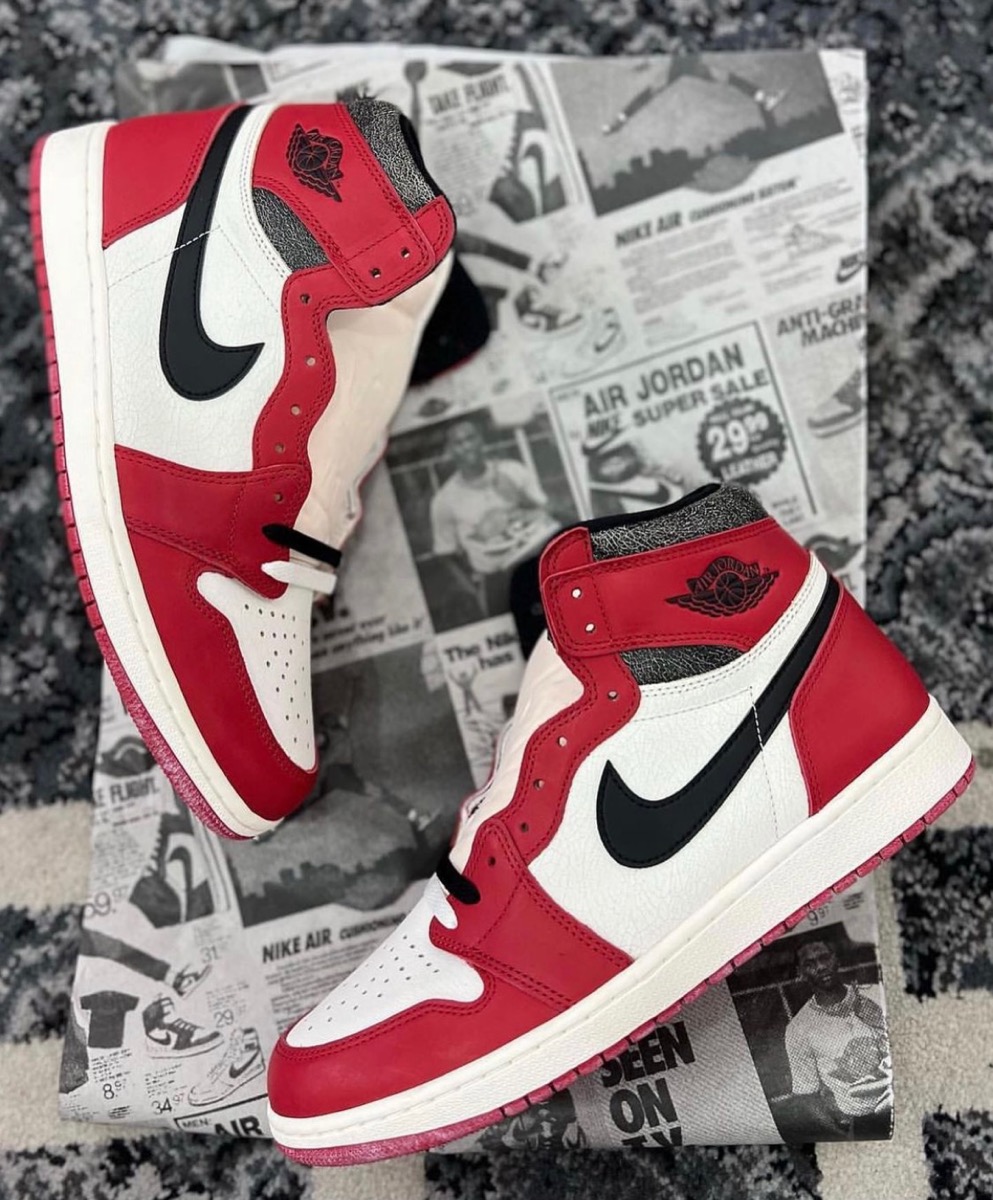 新品 エアジョーダン1 シカゴ AIR JORDAN1 Chicago 26cm-